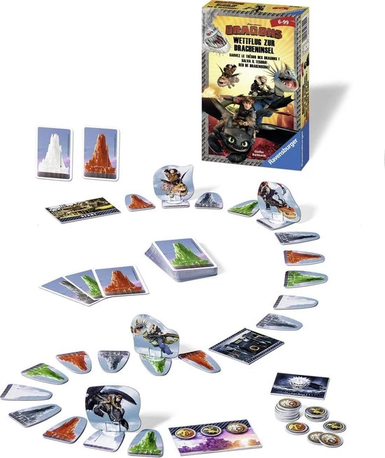 Ravensburger Dragons Red De Drakenschat 4 Ravensburger Dragons Red De Drakenschat - Afbeelding 2