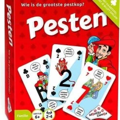 Merkloos Pesten - Kaartspel -Kinderspellen Verkoopwinkel 550x667