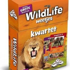 Merkloos Wildlife Weetjes Kwartet - Kaartspel -Kinderspellen Verkoopwinkel 550x712 7