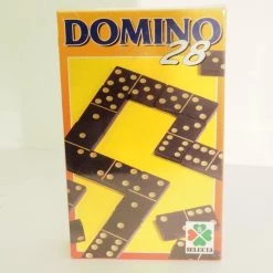 Selecta Spellen Domino 28 Houten Stenen Pocket