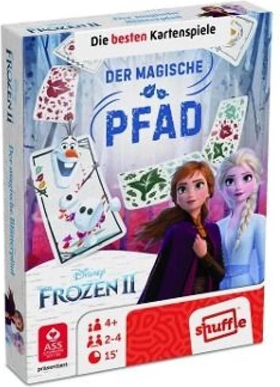 ASS Spielkartenfabrik ASS Speilkartenfabrik - Disney: Frozen 2 - Der Magische Pfad Kaartspel - Duits 3 ASS Spielkartenfabrik ASS Speilkartenfabrik - Disney: Frozen 2 - Der Magische Pfad Kaartspel - Duits