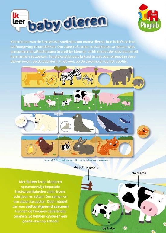 Jumbo Ik Leer Babydieren 5 Jumbo Ik Leer Babydieren - Afbeelding 3