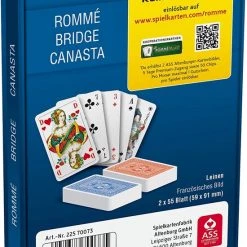 Merkloos Romm Doppel Leinen Schachtel -Kinderspellen Verkoopwinkel 550x779 3