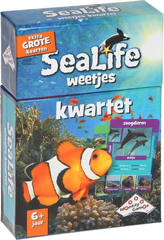 Merkloos Spellenbundel - Kwartet - 3 Stuks - Sealife Kwartet & Dino Kwartet & Menselijk Lichaam Kwartet 4 Merkloos Spellenbundel - Kwartet - 3 Stuks - Sealife Kwartet & Dino Kwartet & Menselijk Lichaam Kwartet - Afbeelding 2