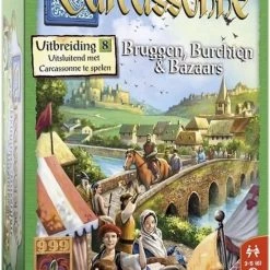 999 Games Spellenbundel - 3 Stuks - Carcassonne & De Draak, De Fee En De Jonkvrouw & Bruggen, Burchten En Bazaars -Kinderspellen Verkoopwinkel 550x804 33