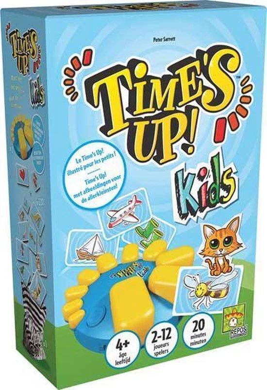 Merkloos Time's Up! - Version Belge - GMS - Kids 4 Merkloos Time's Up! - Version Belge - GMS - Kids - Afbeelding 2