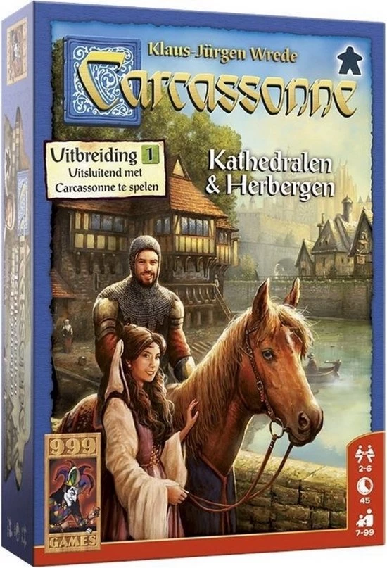 999 Games Spellenbundel - 3 Stuks - Carcassonne Het Circus & Kathedralen En Herbergen & Burgemeesters En Abdijen 7 999 Games Spellenbundel - 3 Stuks - Carcassonne Het Circus & Kathedralen En Herbergen & Burgemeesters En Abdijen - Afbeelding 5