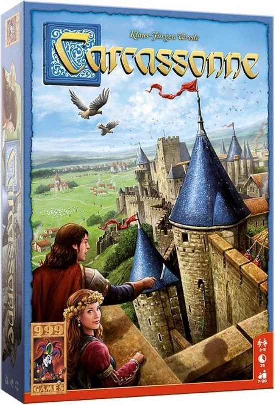 999 Games Spellenbundel - 3 Stuks - Carcassonne & Jagers En Verzamelaars & Bruggen, Burchten En Bazaars 4 999 Games Spellenbundel - 3 Stuks - Carcassonne & Jagers En Verzamelaars & Bruggen, Burchten En Bazaars - Afbeelding 2