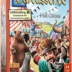 999 Games Spellenbundel - 3 Stuks - Carcassonne Draak, De Fee En De Jonkvrouw & Het Circus & Burgemeesters En Abdijen -Kinderspellen Verkoopwinkel 550x812 9
