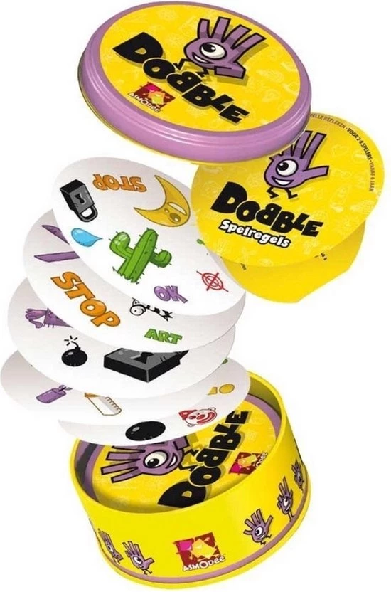 Hasbro Spellenbundel - 2 Stuks - Dobble Classic & Stratego 5 Hasbro Spellenbundel - 2 Stuks - Dobble Classic & Stratego - Afbeelding 3